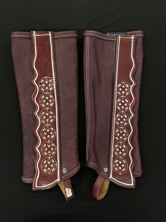 POLAINAS COLOR VINO 30