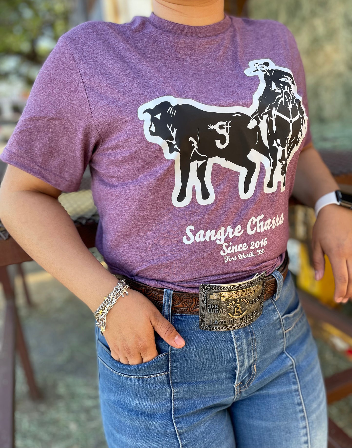 T-SHIRT SANGRE CHARRA Unisex