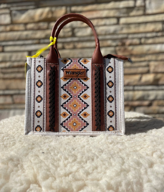 Wrangler Beige Tote Bag