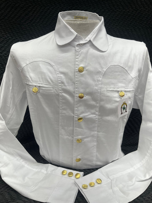 CAMISA CHARRA BLANCA