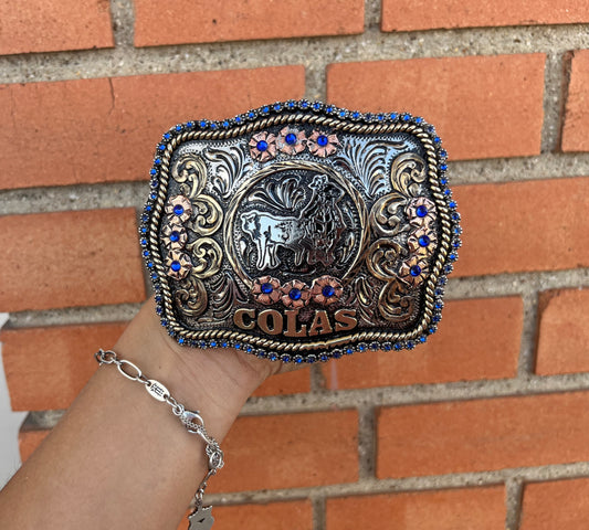 HEBILLA AZUL "COLAS"