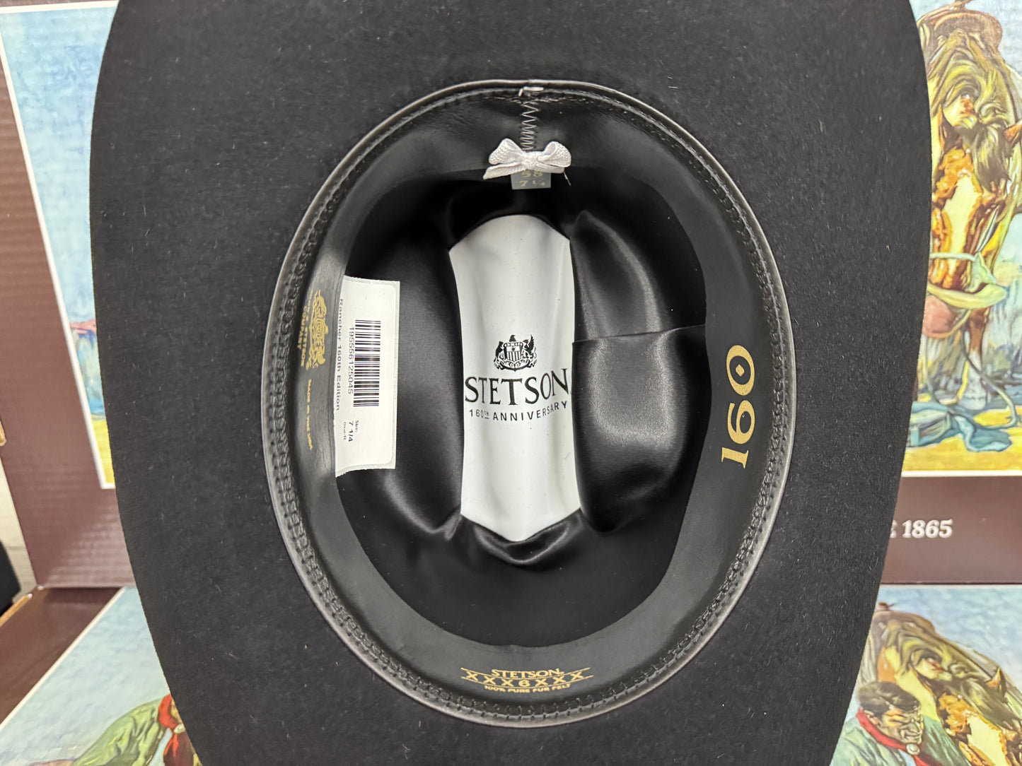 Stetson The Rancher 160th Edition 6X Fur Felt Western Hat