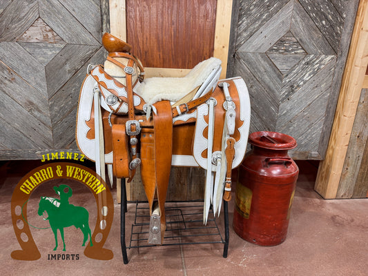 Montura Cantina Cuadrada Fina Fuste 15