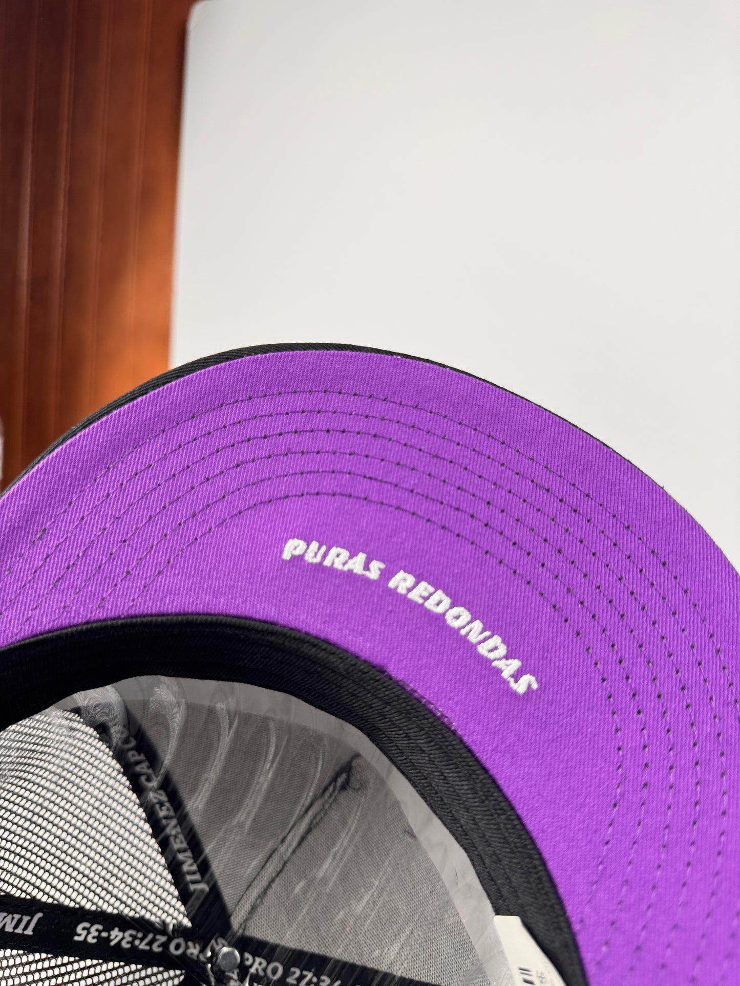 Sangre Charra “Colas" Hat Black Purple
