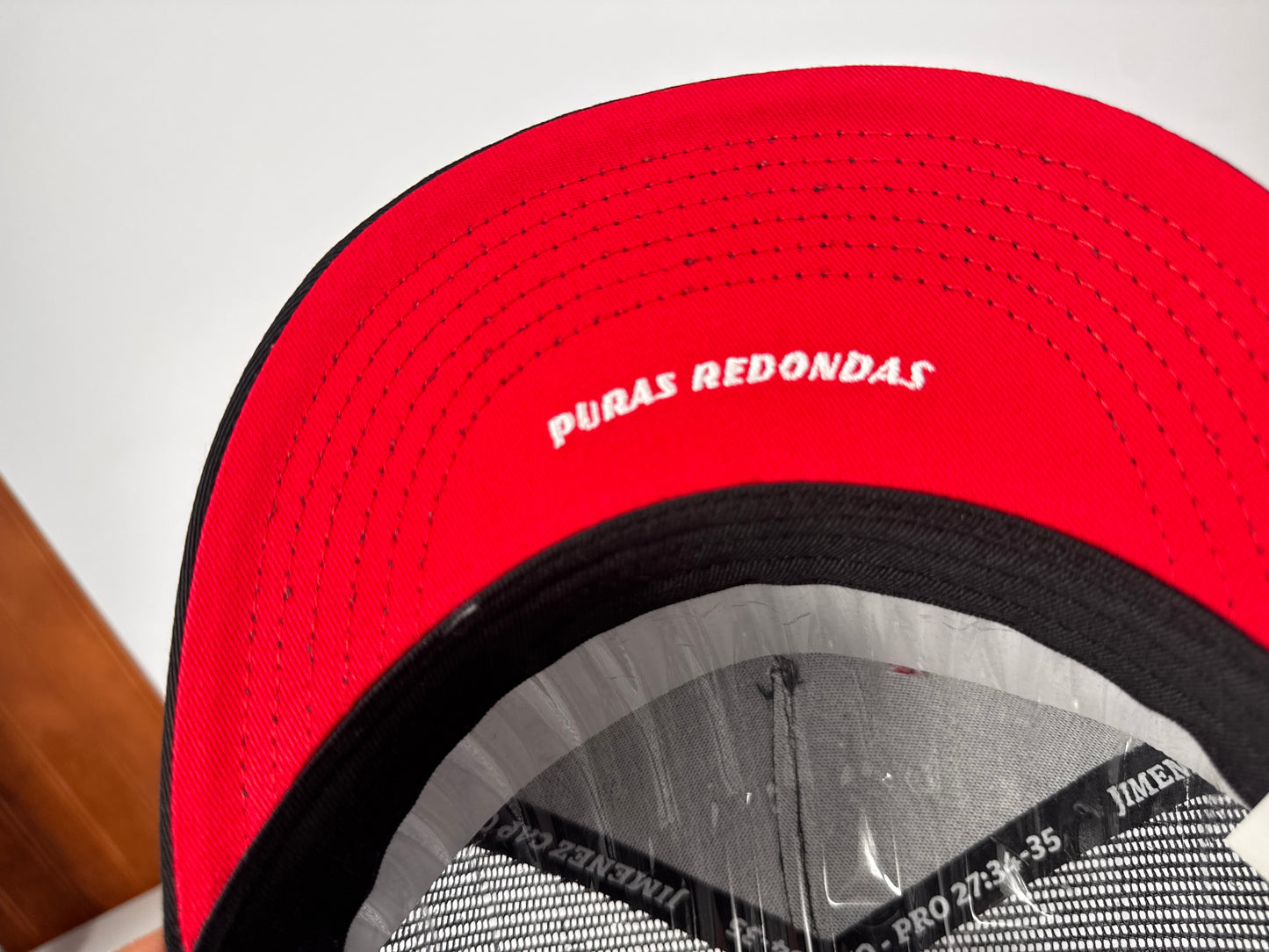 Sangre Charra “Colas" Hat Black Red