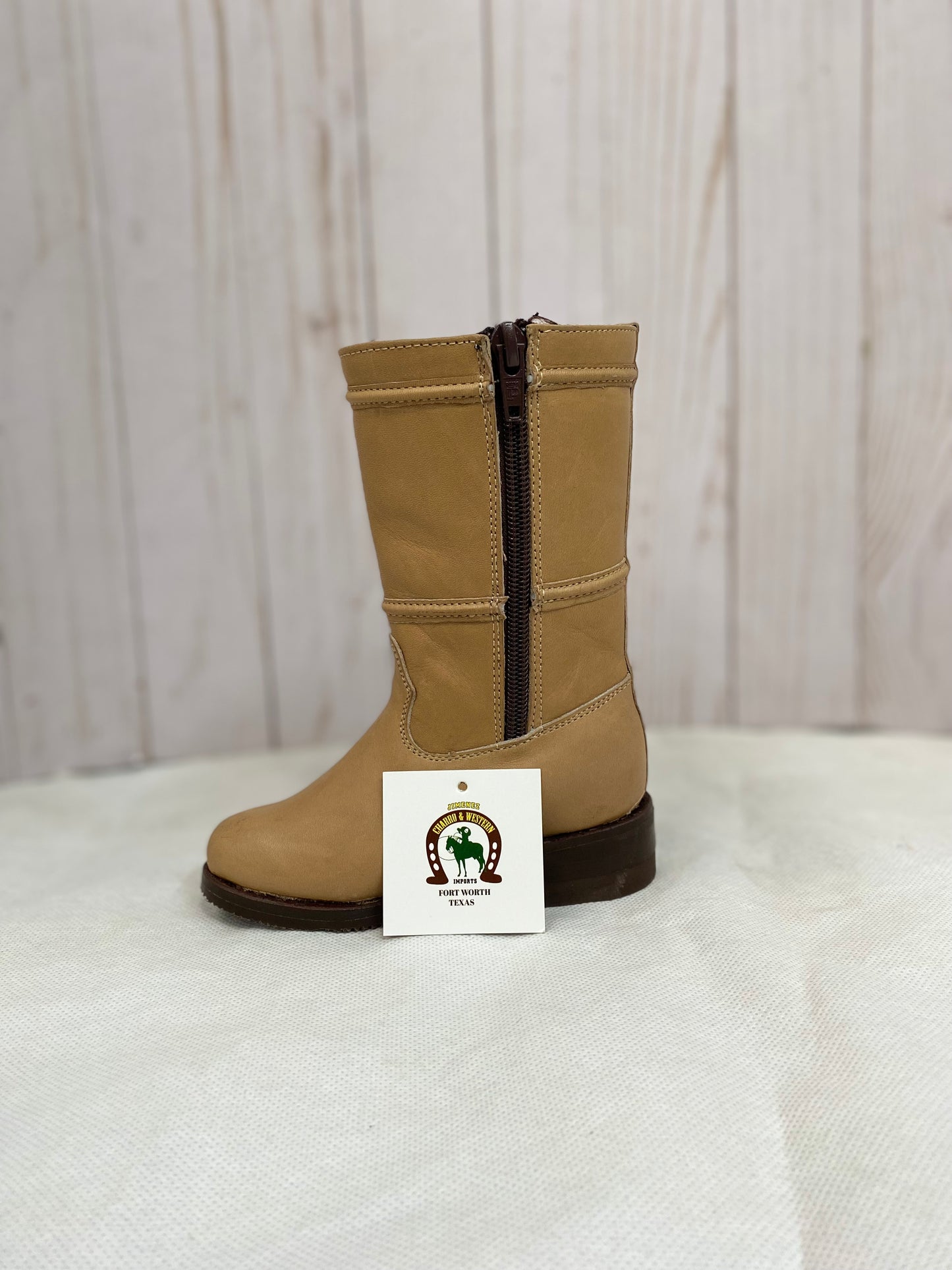 Bota Escaramuza Natural Niña