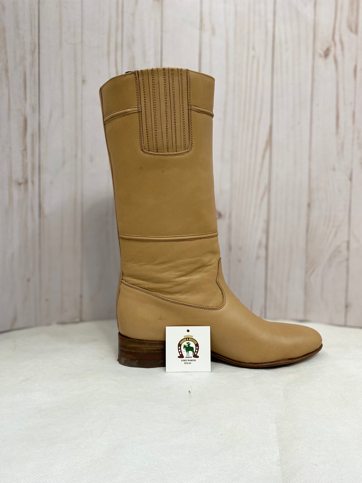 Bota Escaramuza Natural Joven