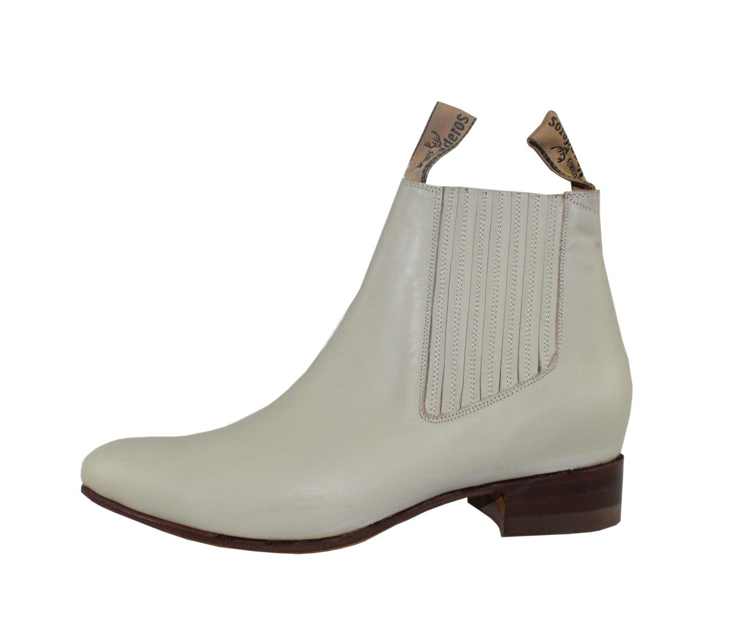 Botin Charro- Hueso