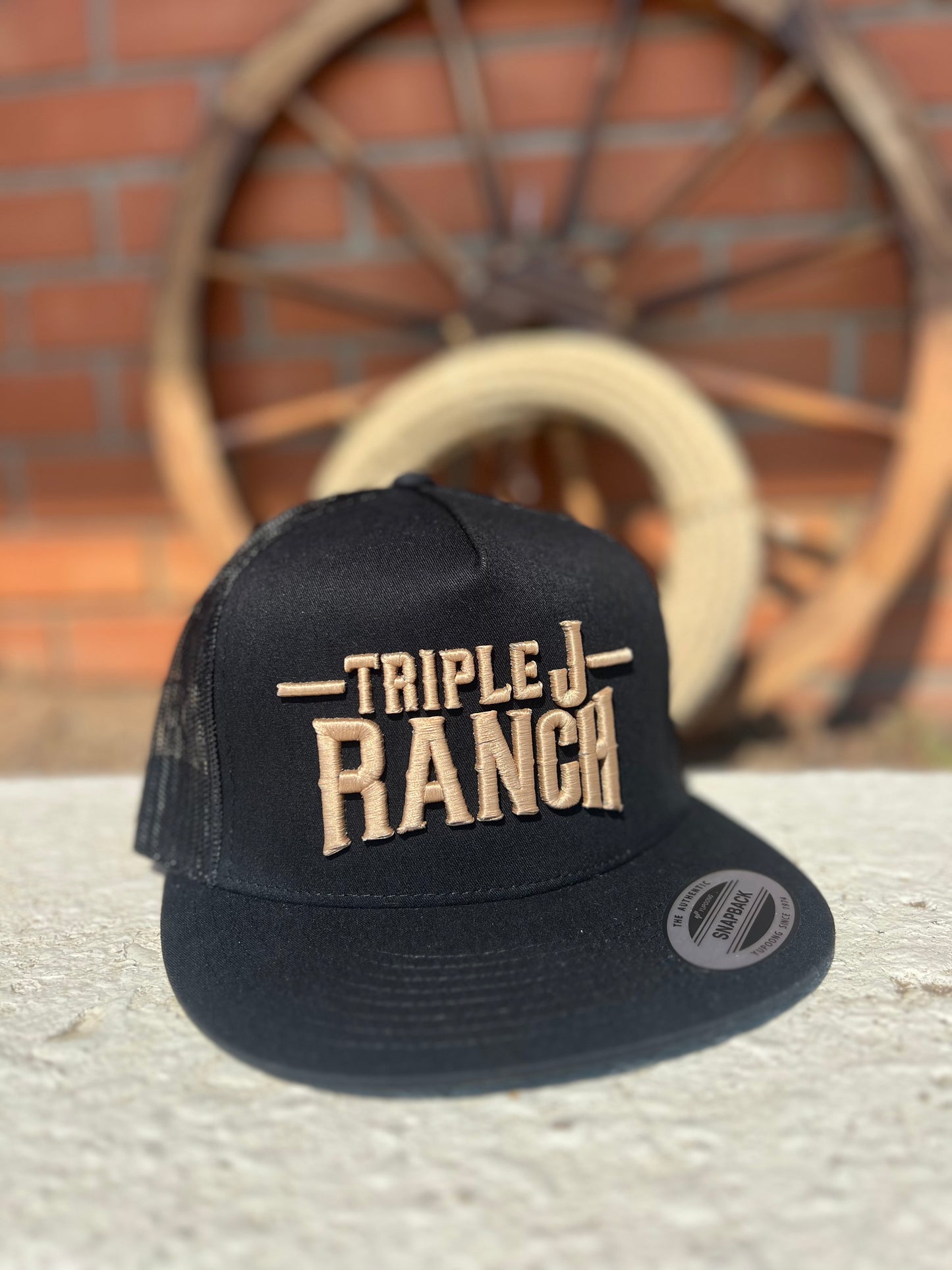 TRIPLE J RANCH EMBROIDED SNACK BACK