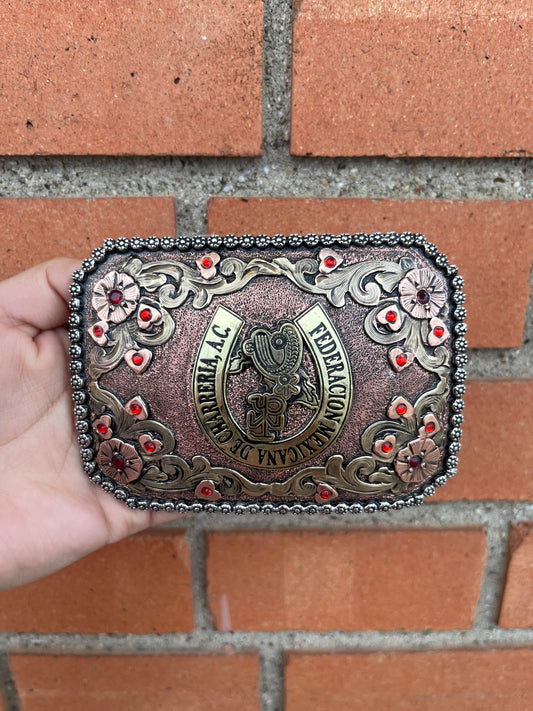 Hebilla Federación Mexicana De Charreria A.C