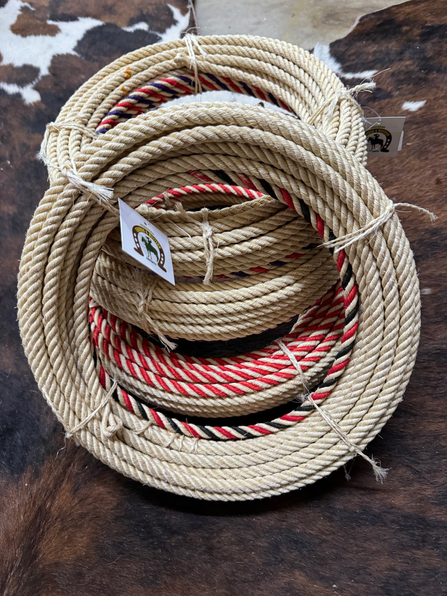 Soga / Rope De Ixtle Natural 55 pies Sin Hondilla