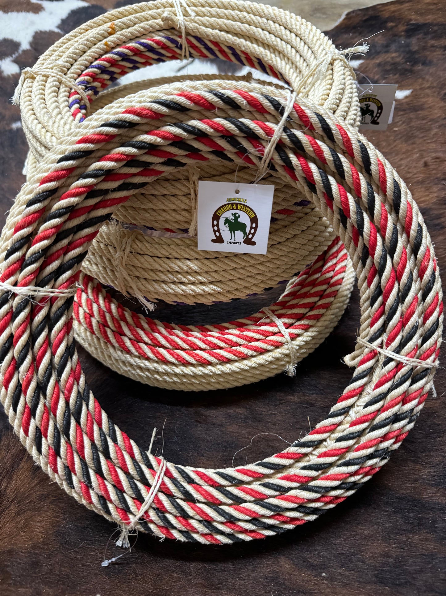 Soga / Rope De Ixtle Natural 55 pies Sin Hondilla