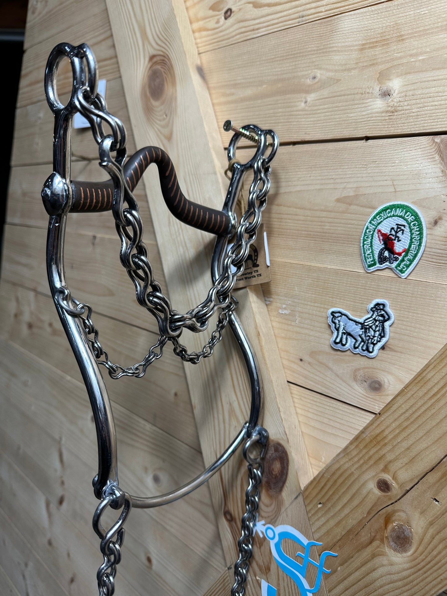 Freno Charro Artesanal con Bocado Dulce 5”