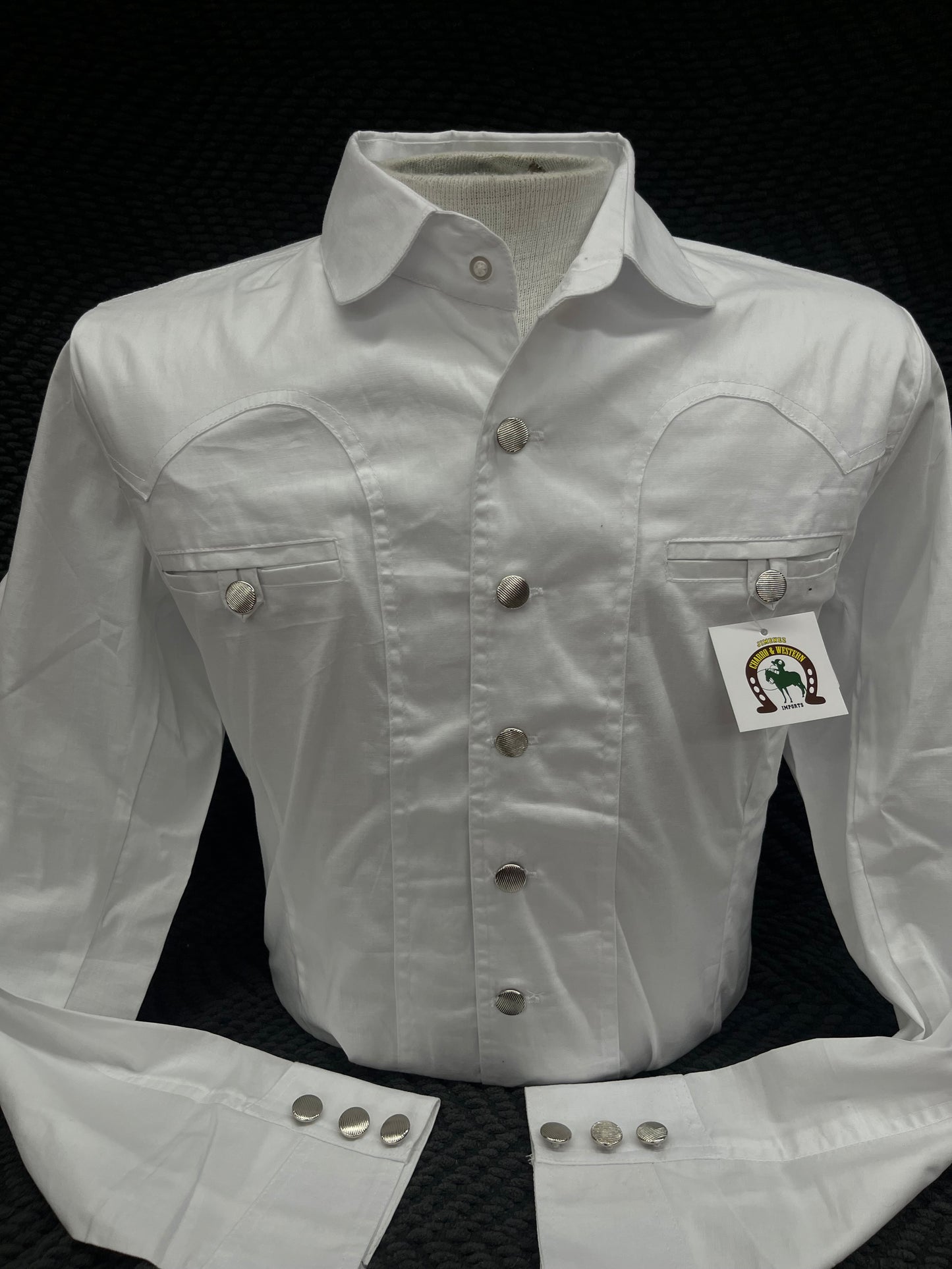 CAMISA CHARRA BLANCA