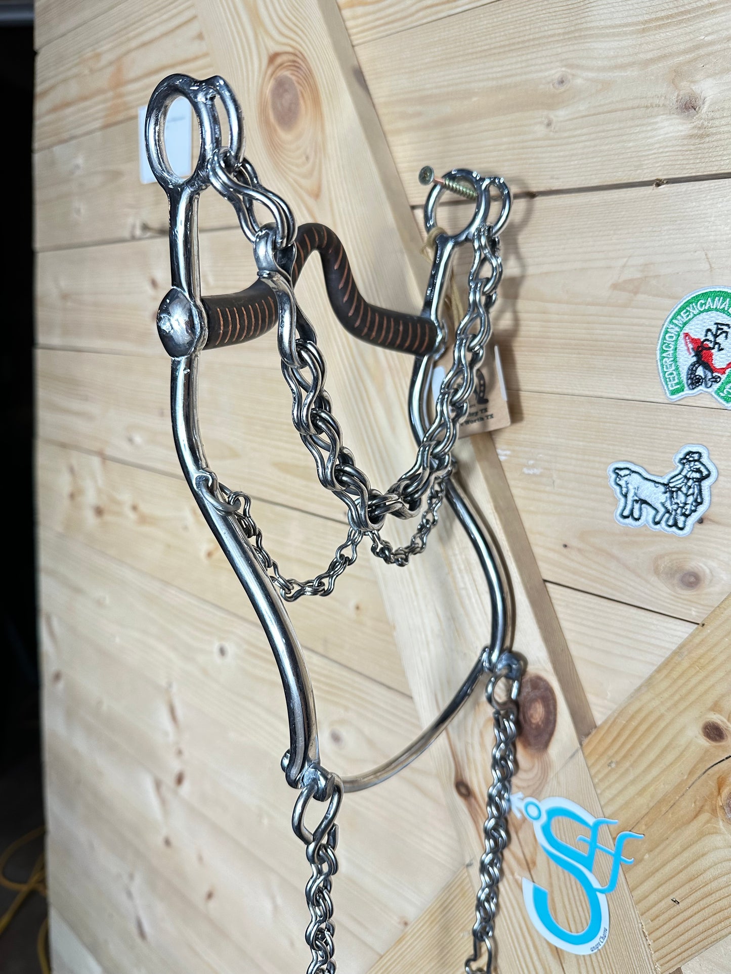Freno Charro Artesanal con Bocado Dulce 5”