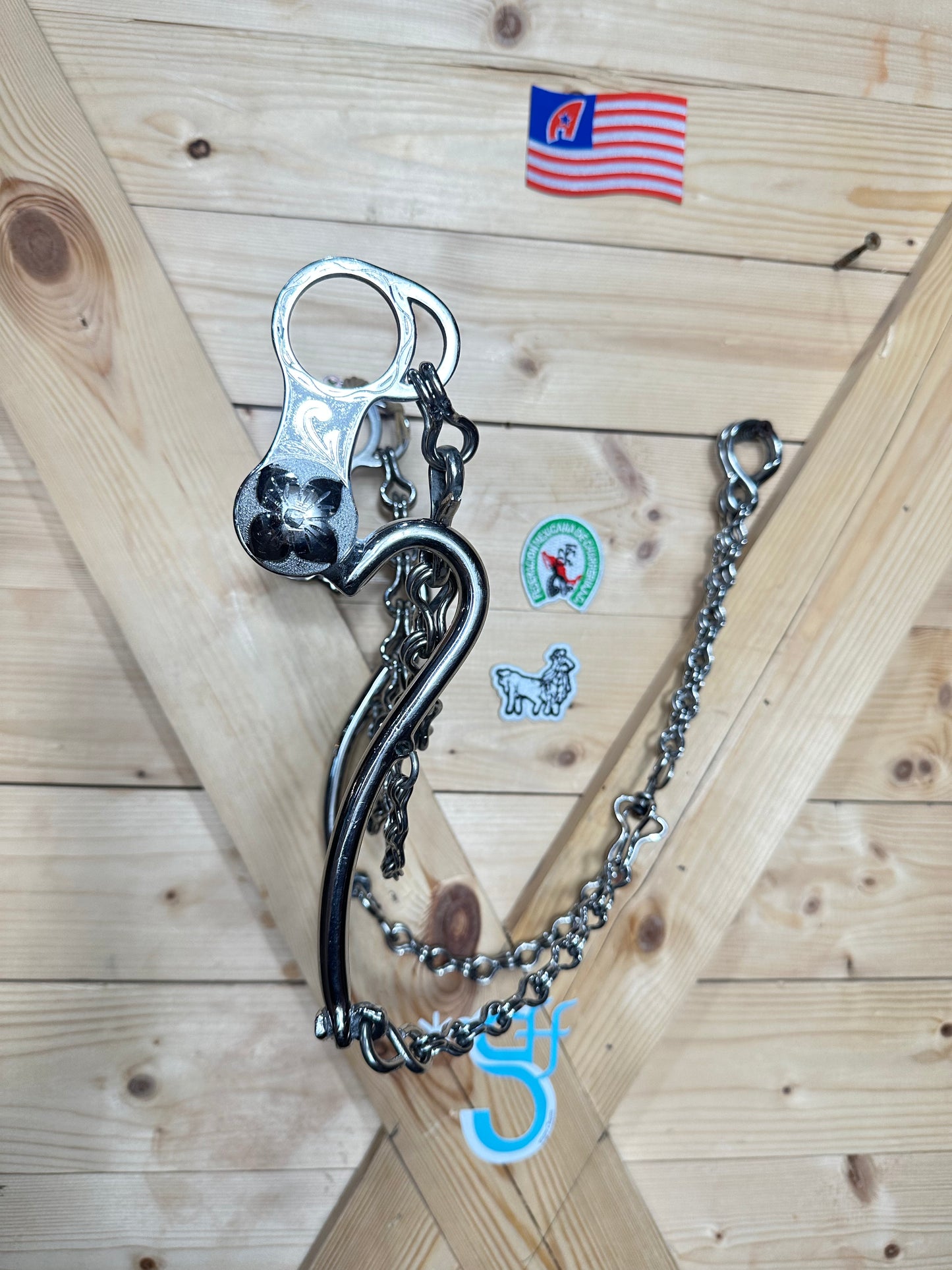 Freno Charro Artesanal con Bocado Dulce 5”