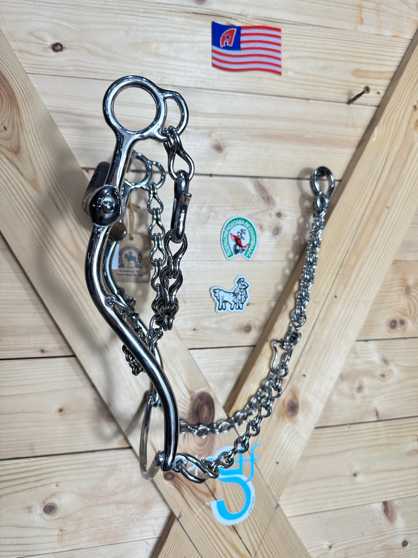 Freno Charro Artesanal con Bocado Dulce 5”