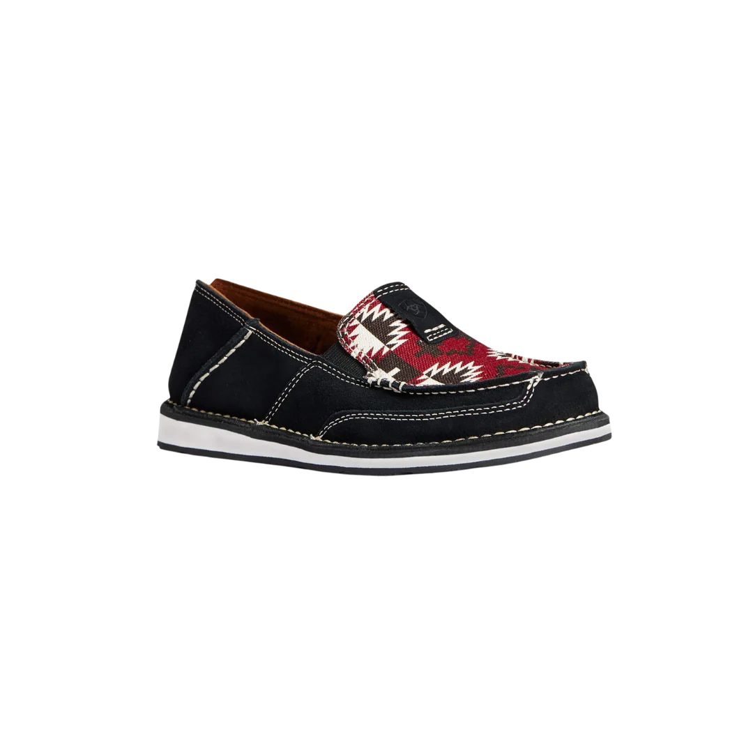 Ariat Women's Cruisers Suede Aztec Black Shoes