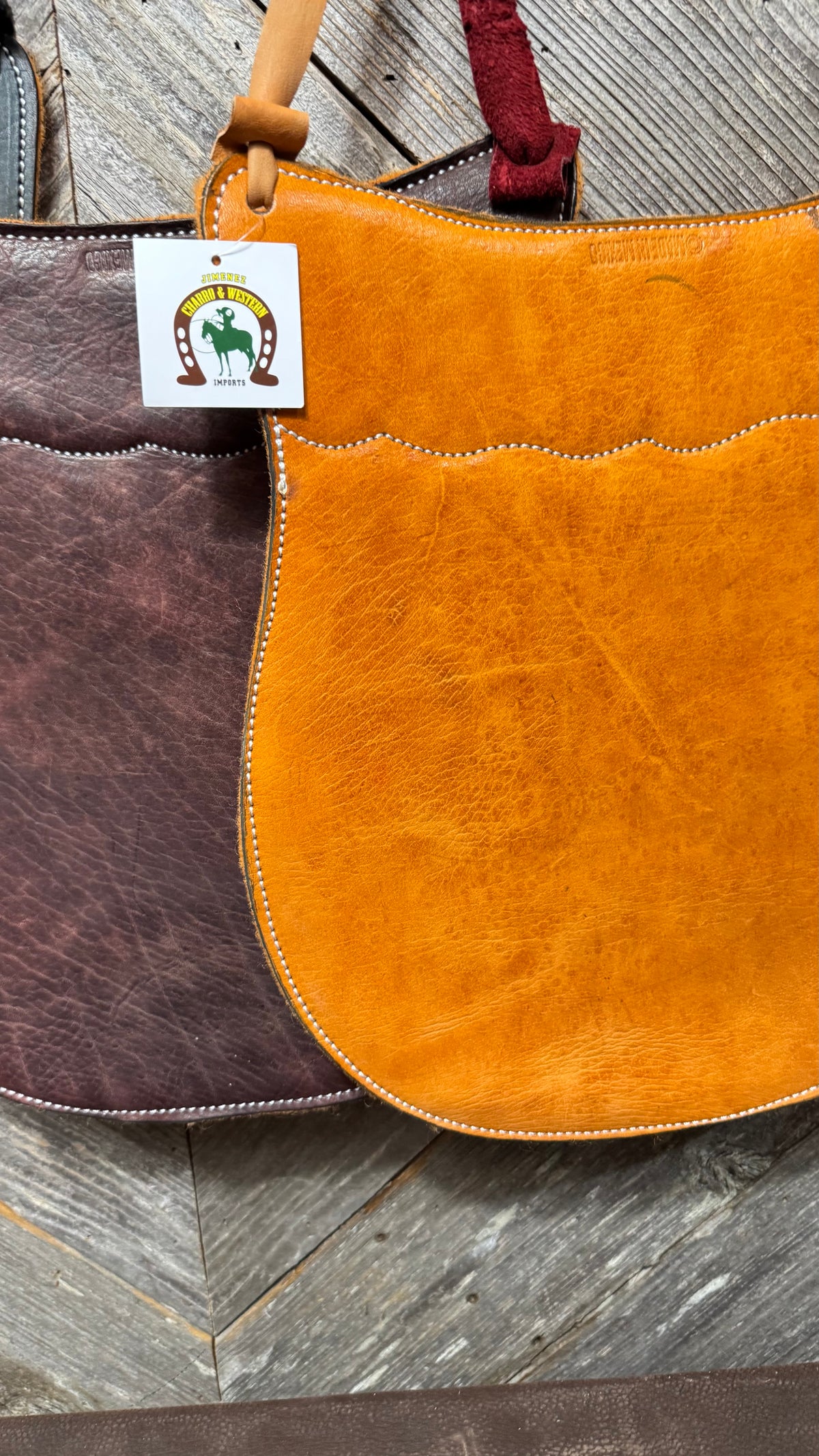 Asiento para Montura Charra de Baqueta con Fieltro | Hecho en México