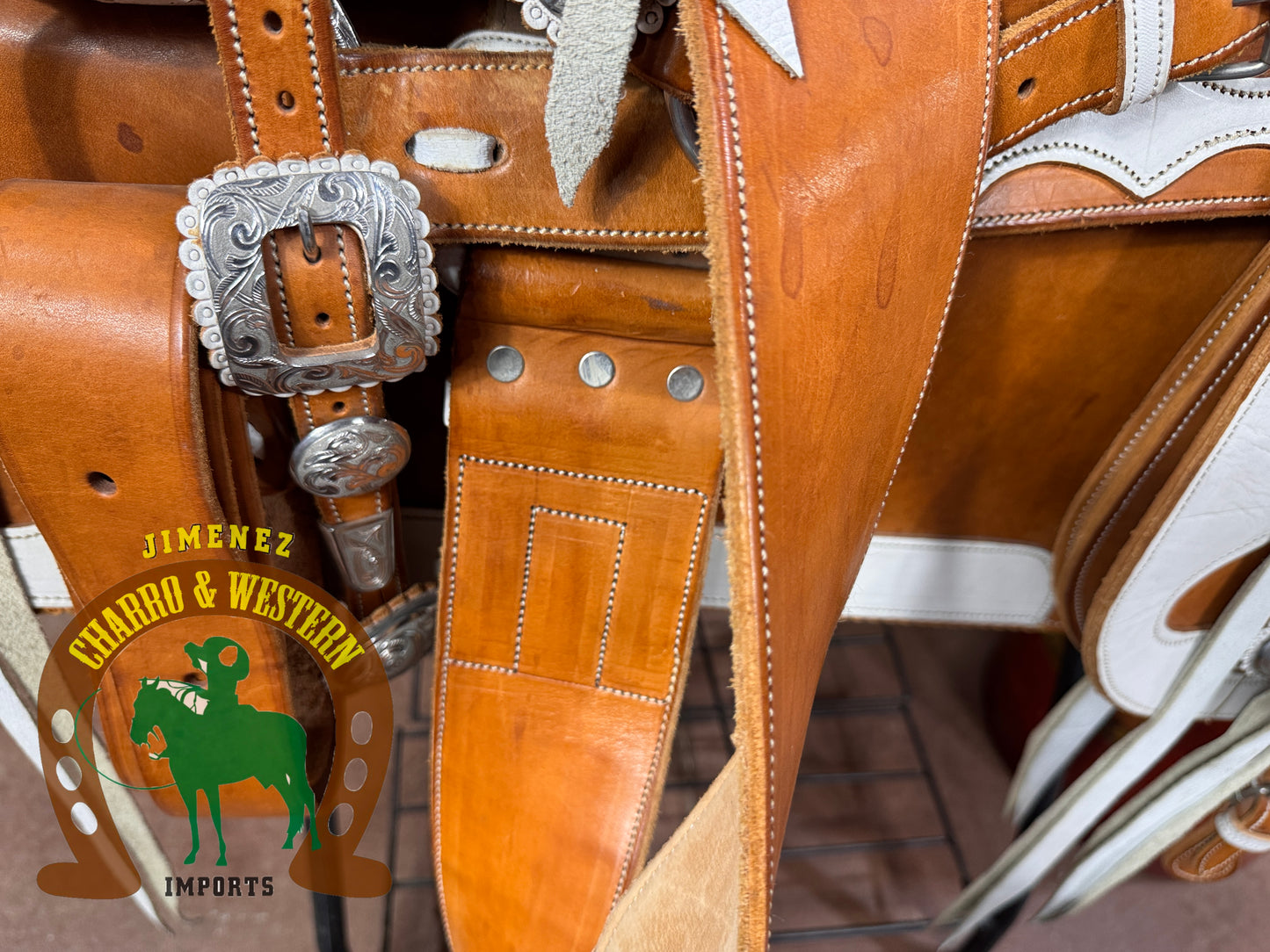 Montura Cantina Cuadrada Fina Fuste 15