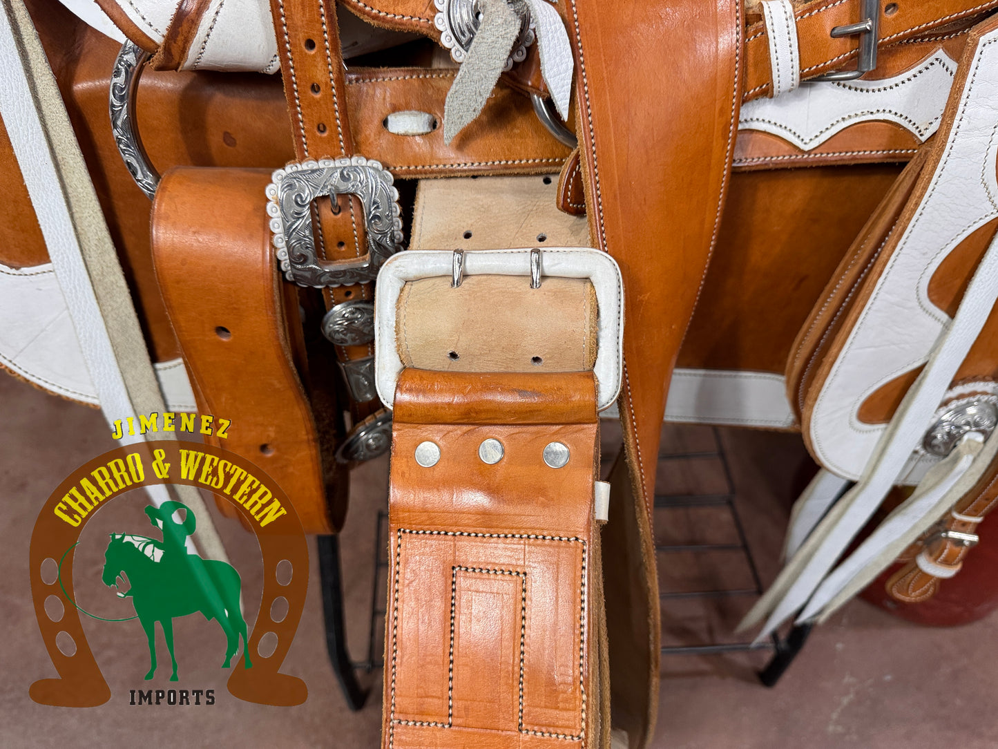 Montura Cantina Cuadrada Fina Fuste 15