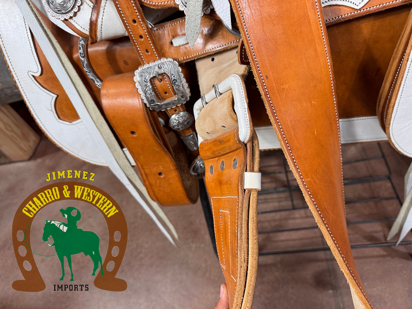 Montura Cantina Cuadrada Fina Fuste 15