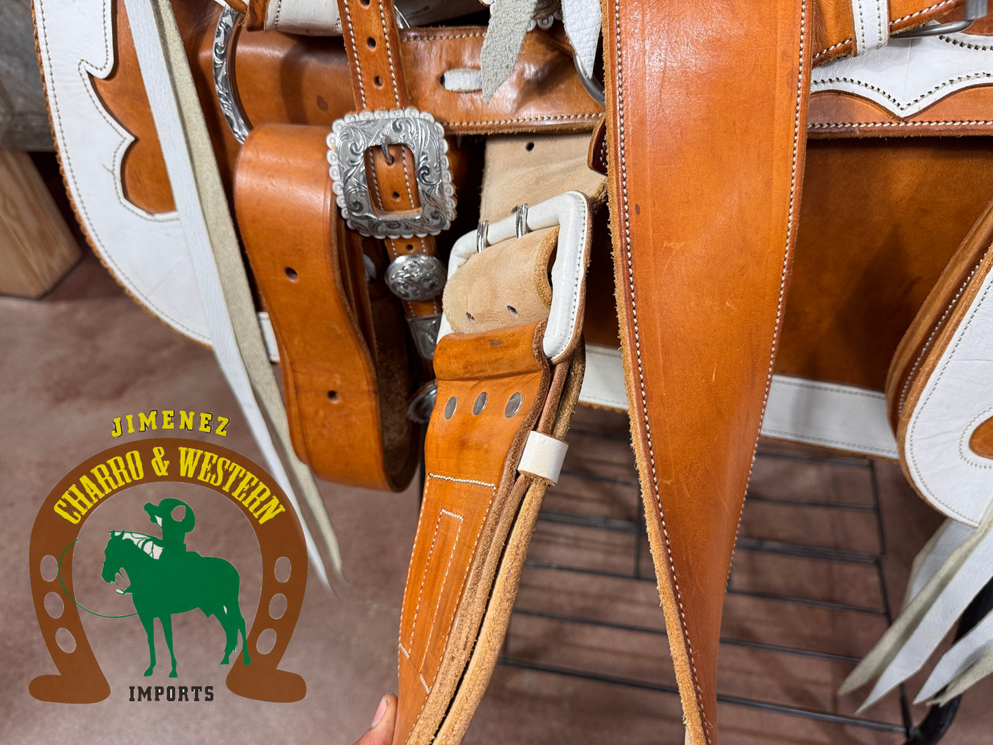 Montura Cantina Cuadrada Fina Fuste 15