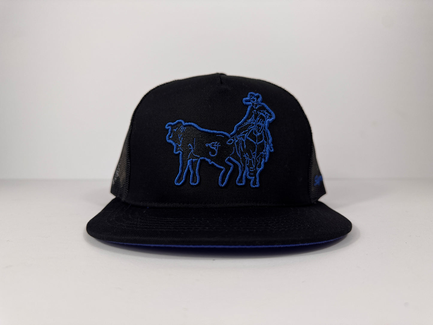 Sangre Charra “Colas" Hat Black Blue