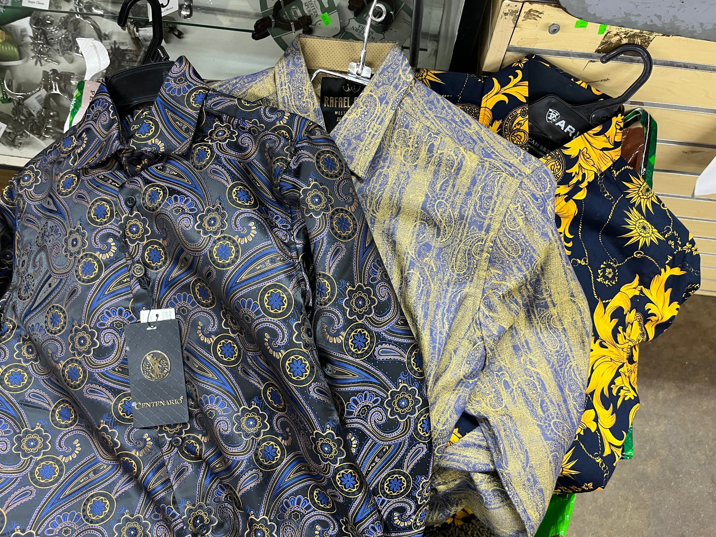 Mystery 3 Pack Camisas/ Shirts fancy western shirts