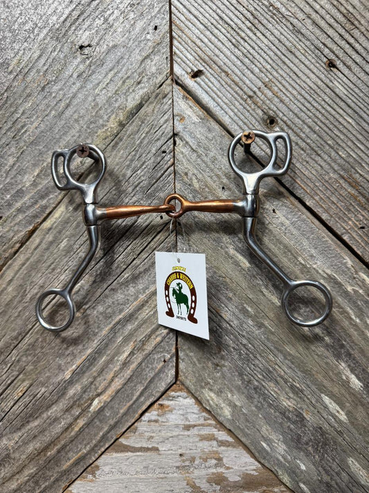 Freno Charro Quebrado para Pony de Acero Inoxidable