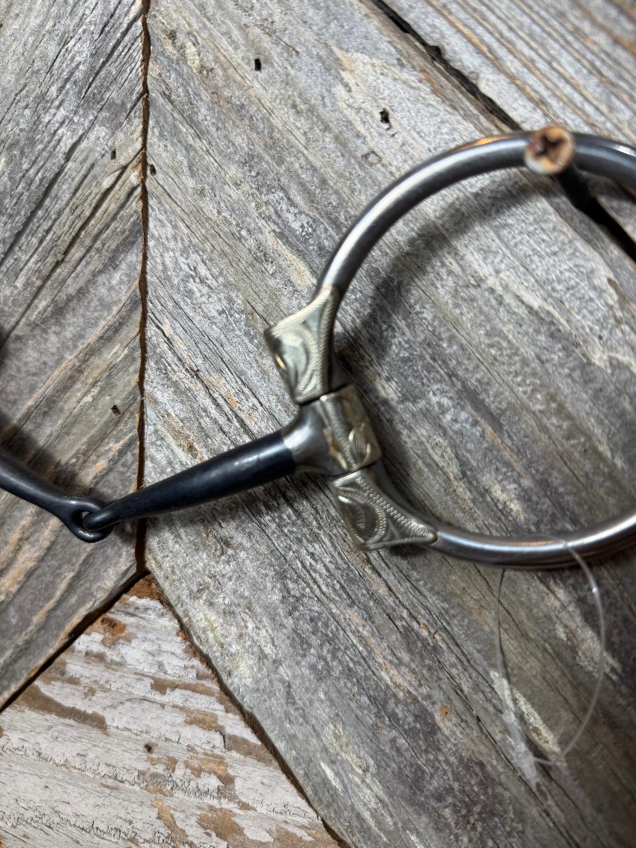 Freno Quebrado de Fierro Dulce Tipo Snaffle