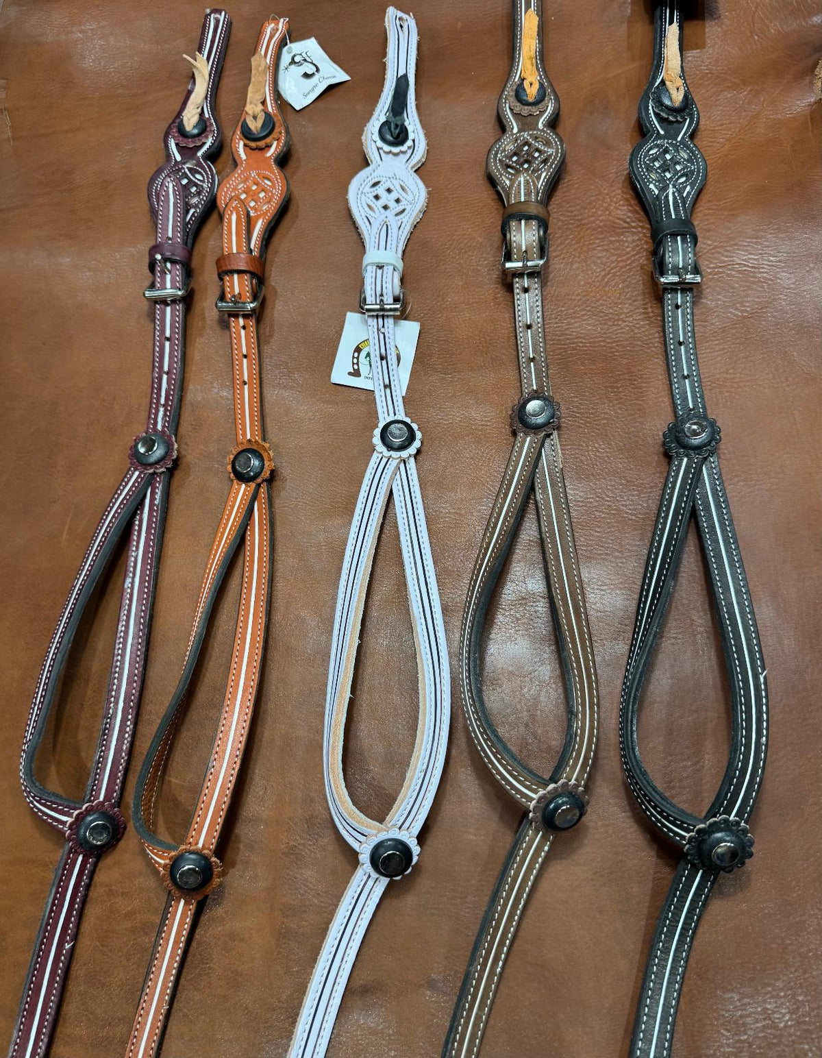Cabezada Charra Diseño Trébol