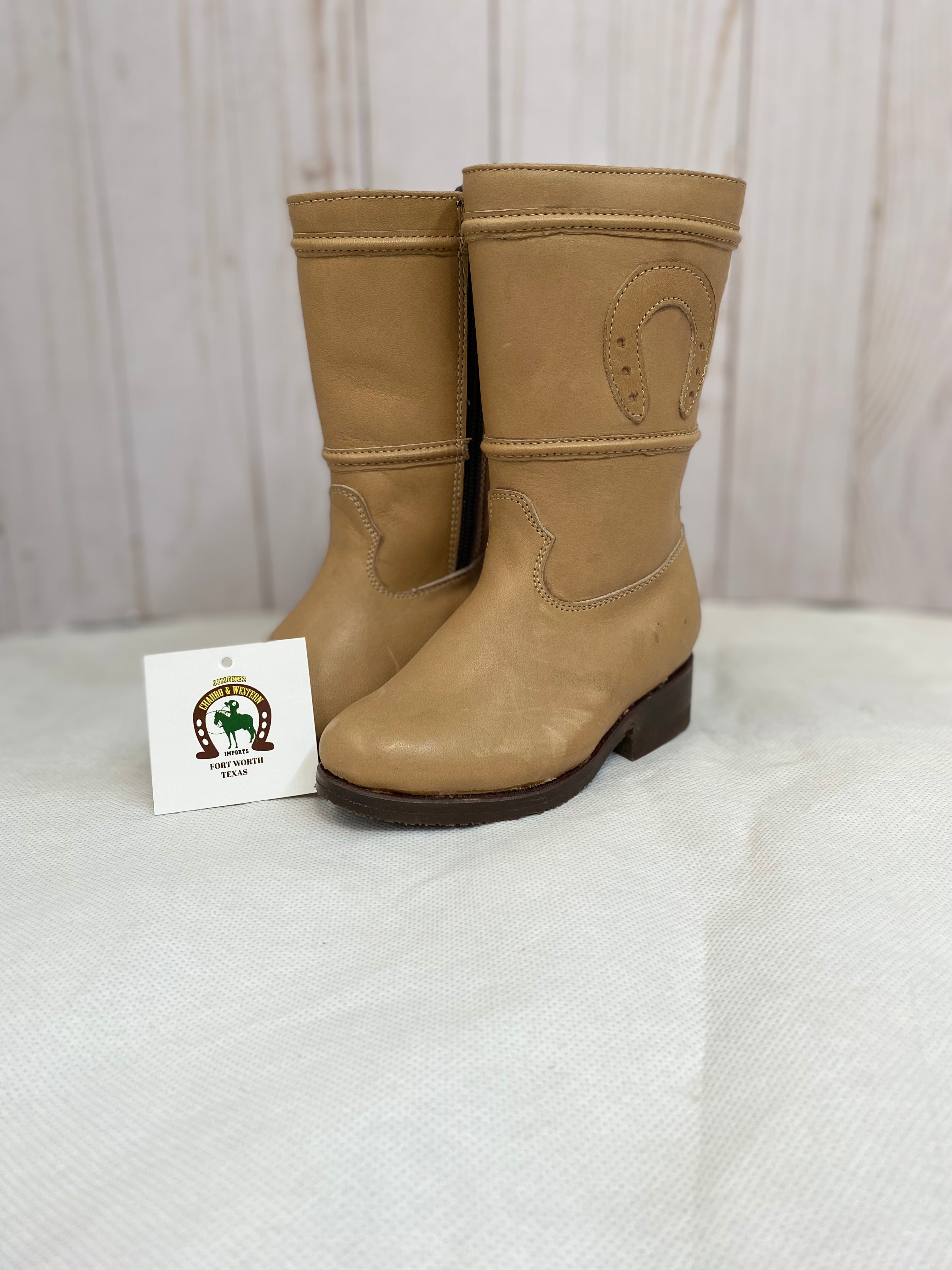 Bota Escaramuza Natural Niña